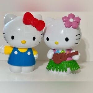 Hello Kitty Sanrio Set  2002 Dancing Waving and Hula Kitty